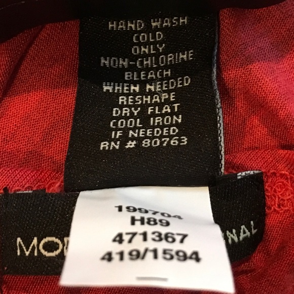 VS MODA INTERNATIONAL LACE STRAPPY TOP SIZE MEDIUM - Picture 5 of 5